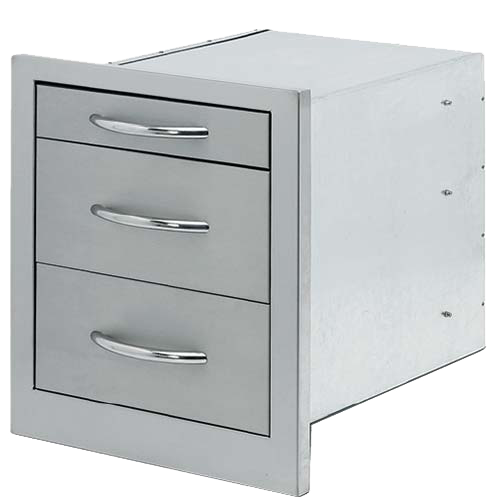 3 DRAWER STORAGE WIDE